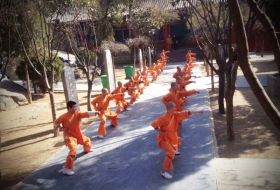 Entraînement au Temple Fa Wang