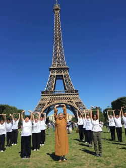 France Shaolin Club au Champ de Mars