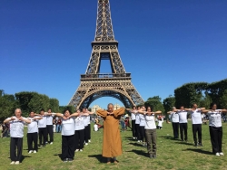France Shaolin Club au Champ de Mars