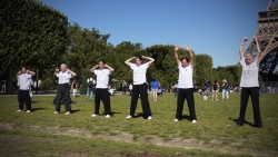 France Shaolin Club au Champ de Mars