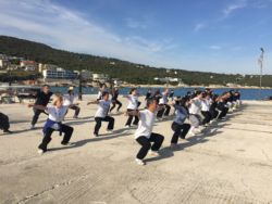 Stage en Grèce avec Maître Shi Heng Jun et Maître Miao Dian en avril 2017