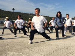 Stage en Grèce avec Maître Shi Heng Jun et Maître Miao Dian en avril 2017