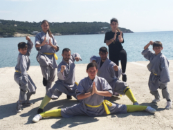 Stage en Grèce avec Maître Shi Heng Jun et Maître Miao Dian en avril 2017