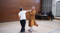 Démonstration de Qin Na (saisies) par Maître Shi Heng Jun
