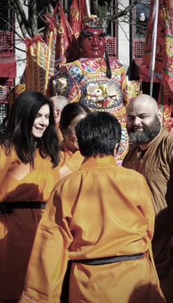 France Shaolin Club au défilé du nouvel an chinois à Paris