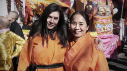 France Shaolin Club au défilé du nouvel an chinois à Paris