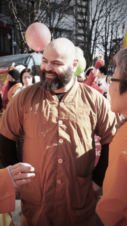France Shaolin Club au défilé du nouvel an chinois à Paris