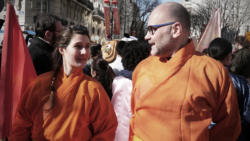 France Shaolin Club au défilé du nouvel an chinois à Paris