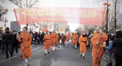 France Shaolin Club au défilé du nouvel an chinois à Paris