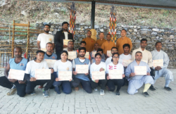 Maître Shi Heng Jun en Inde