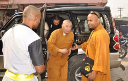 Maître Shi Heng Jun en Inde