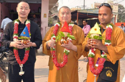 Maître Shi Heng Jun en Inde