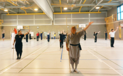Stage de Kung Fu à Vevey, en Suisse, avec Maître Shi Heng Jun